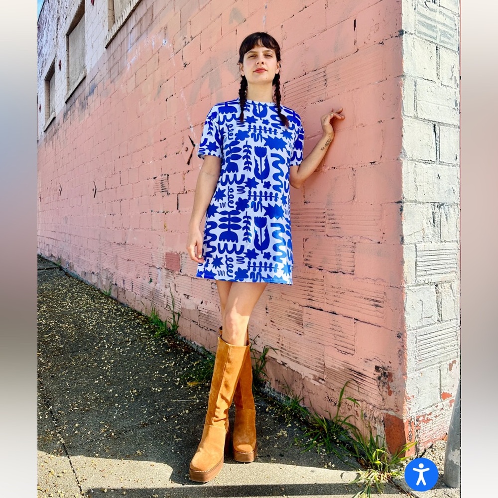 Nooworks Dutch Garden Tee Dress (XL)